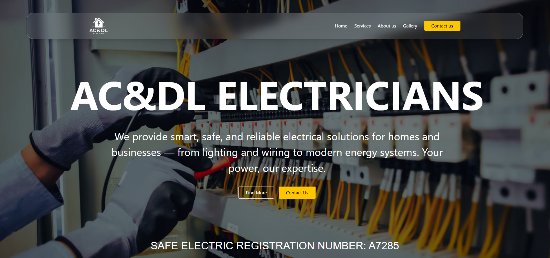AC&DL Electric Website