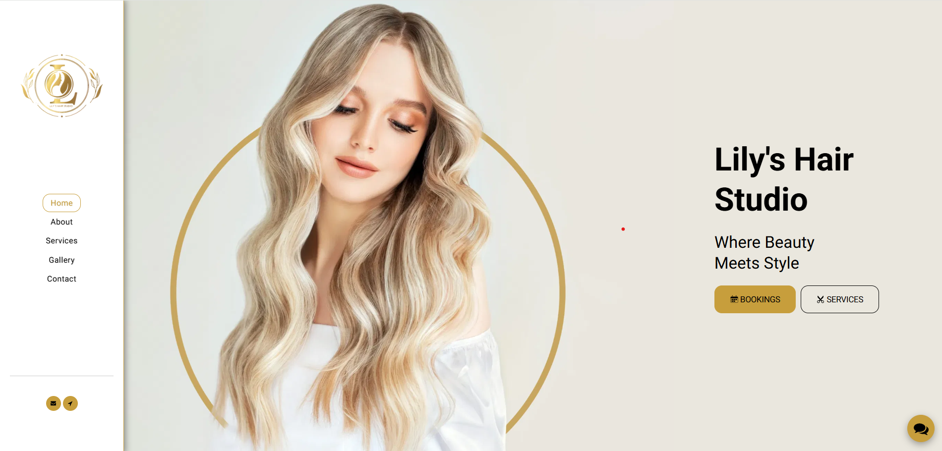 Lily Hair Studio Website